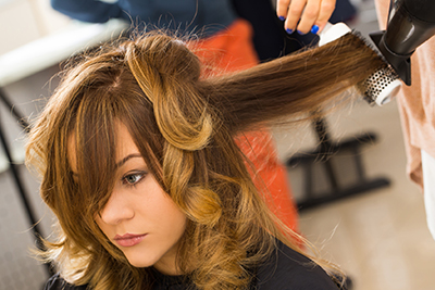 Beaty, hairstyle. Hairdresser salon