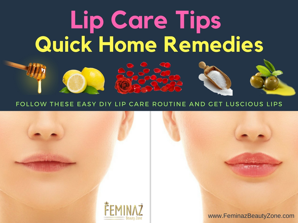 Top 5 Natural Home Remedies To Turn Dark Lips Pink And Beautiful The skin around the eyes and lips wrinkle faster than the rest of the face. remedies to turn dark lips pink